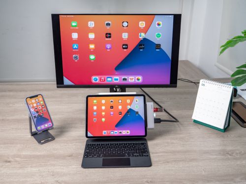 这才是iPad Pro第二好用的配件：一口变多口，还能外接显示器 图10
