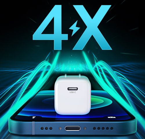 4倍输出！绿联折叠款小金刚20W快充，成爆款iPhone充电器 图2