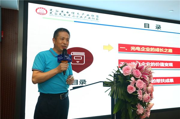 武汉光谷光电中小企业产业协会秘书长 杨春华