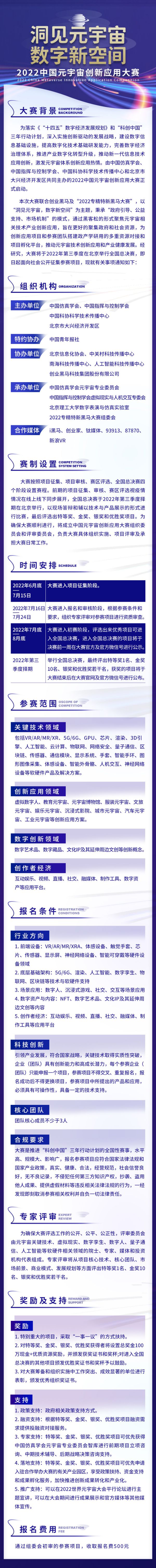寻找元宇宙黑马,中国元宇宙创新应用大赛百万大奖,等你来拿!