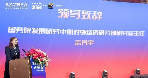 国务院发展研究中心对外经济研究部研究室主任宗芳宇