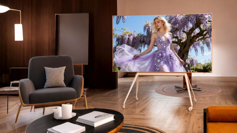 TCL A400 Pro:艺术电视的实力派,可移动的家庭艺术馆 图2