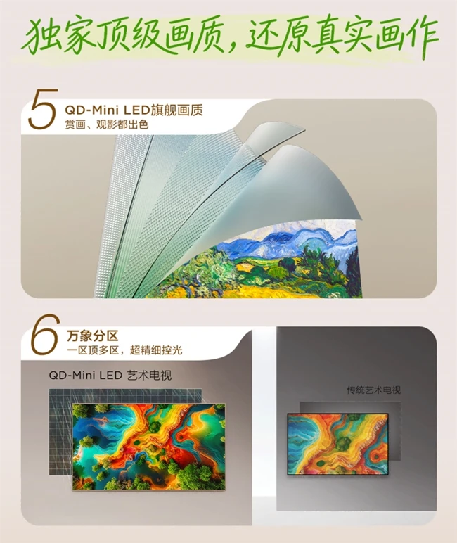 618壁纸电视选购指南：买对壁纸电视，认准这三个核心维度 图5