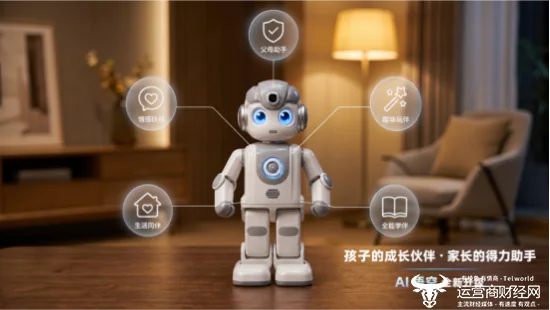 天翼数字生活发布家庭具身智能机器人，覆盖儿童陪伴与智慧康养双场景