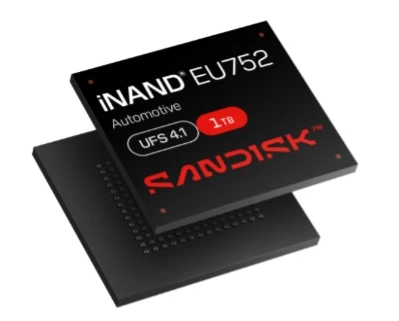 SANDISK® iNAND® AT EU752 UFS 4.1嵌入式闪存驱动器
