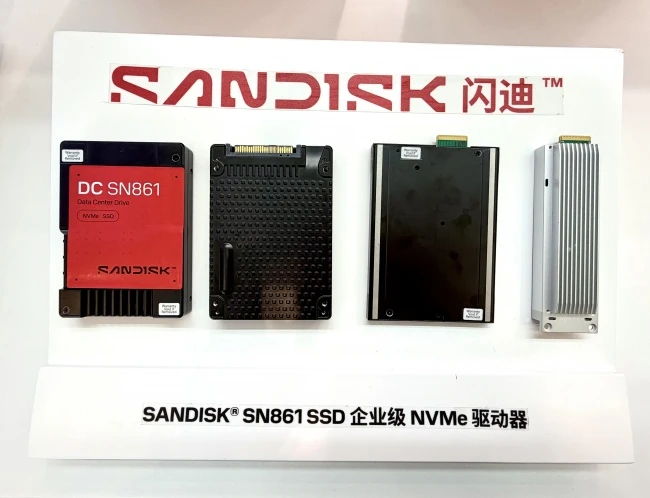 SANDISK SN861 NVMe SSD