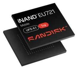 SANDISK iNAND MC EU721 嵌入式闪存驱动器