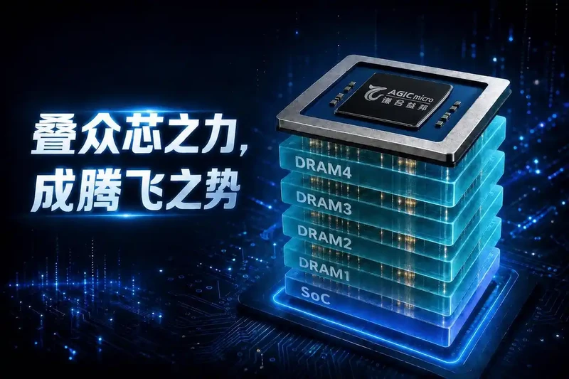 谦合益邦打造全球首款4层3D DRAM存算一体芯片并成功点亮