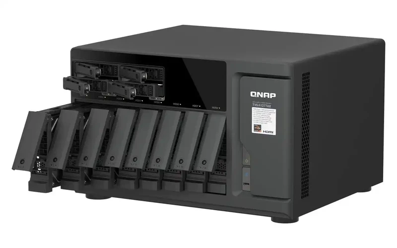 威联通发布TVS-hx77AX系列NAS：全系搭载AMD锐龙5 PRO 7645与ZFS文件系统 图4