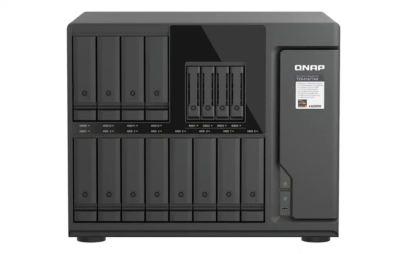 威联通发布TVS-hx77AX系列NAS：全系搭载AMD锐龙5 PRO 7645与ZFS文件系统 图3