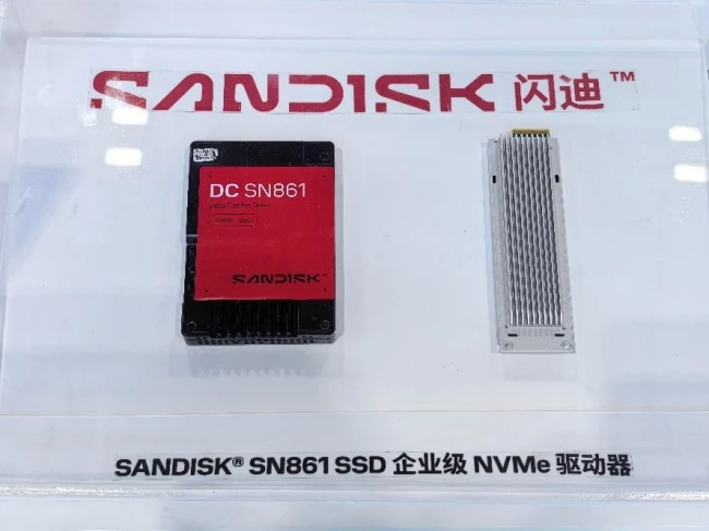 SANDISK SN861 NVMe SSD