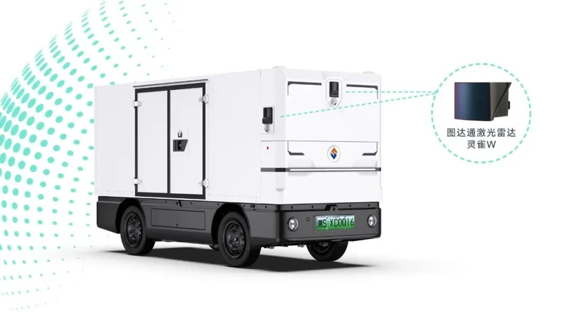 单车4台激光雷达 图达通助力中科星驰L4级Robovan规模化落地 图2