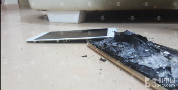 iPhone 6s继承衣钵:充电时居然爆炸了